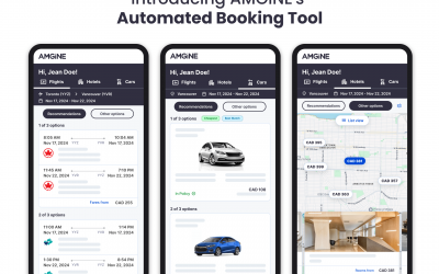 AMGiNE Launches Automated Booking Tool that Uses AI to Transform how Corporate Travel Requests are Managed